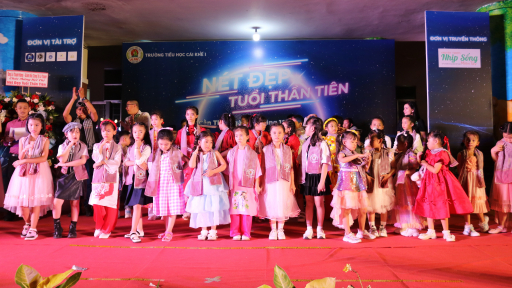 Hội thi Nét đẹp tuổi thần tiên - chấp cánh đam mê sàn catwalk nhí
