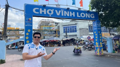 Khu chợ miền Tây vòng quanh tiktok