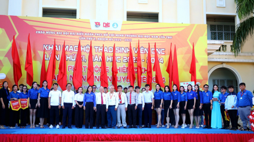 Trường Đại học Nam Cần Thơ tổ chức lễ phát động chiến dịch Thanh niên tình nguyện hè năm 2024
