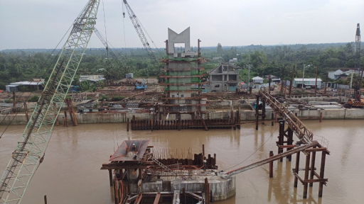 Công trình trọng điểm ngăn mặn, trữ ngọt lớn ở khu vực Tây Nam bộ sẽ đưa vào vận hành trước năm 2025