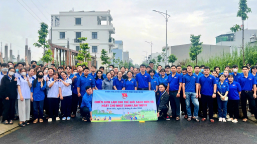Cần Thơ: Quận đoàn Ninh Kiều ra quân Ngày Chủ nhật xanh