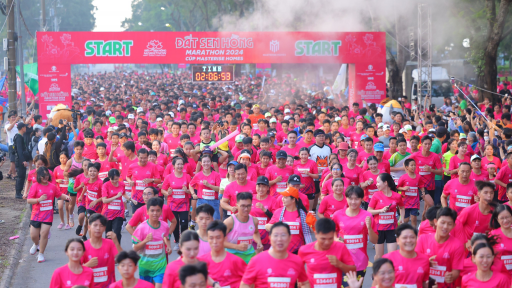 Dấu ấn giải Marathon Đất Sen Hồng 2024