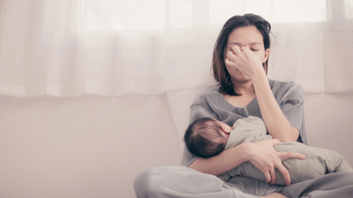 Nỗi đau trầm cảm sau sinh có nguy cơ 