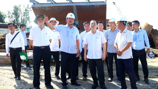 Bí thư Thành ủy Cần Thơ kiểm tra tiến độ dự án đường cao tốc Châu Đốc - Cần Thơ - Sóc Trăng