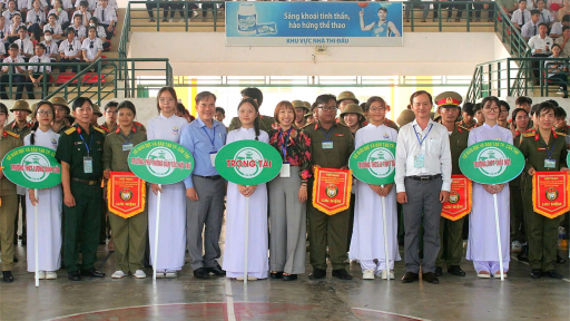 Cần Thơ khai mạc Hội thao Giáo dục quốc phòng và An ninh học sinh THPT