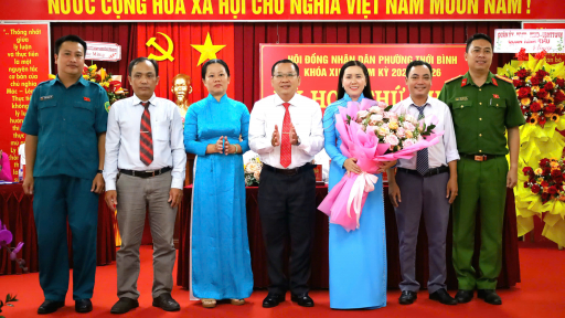 Cần Thơ: Phường Thới Bình vừa sát nhập có Tân Chủ tịch Hội đồng nhân dân và Ủy ban nhân dân