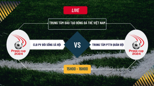 Tường thuật bán kết Press Cup 2024: CLB PV Đời sống Xã hội - Trung tâm PTTH Quân đội