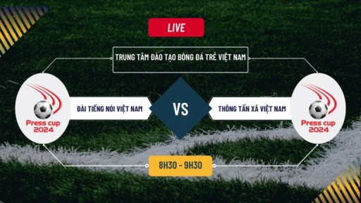 Tường thuật VCK Press Cup 2024: Đài Tiếng nói Việt Nam - Thông tấn xã Việt Nam