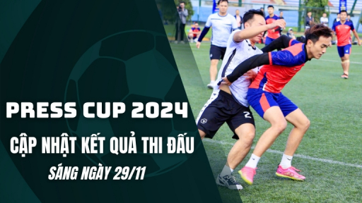 Xác định 2 cặp đấu bán kết Press Cup 2024