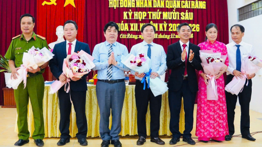 Cần Thơ: Ông Trần Hải Long làm Chủ tịch UBND quận Cái Răng