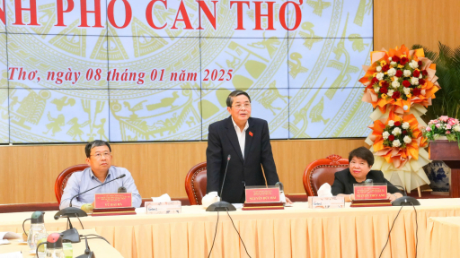 Phó Chủ tịch Quốc hội Nguyễn Đức Hải kiểm tra công tác chuẩn bị tổ chức Hội nghị APF