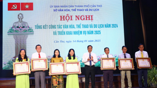 Cần Thơ tổ chức Hội nghị tổng kết công tác ngành Văn hóa, Thể thao và Du lịch năm 2024