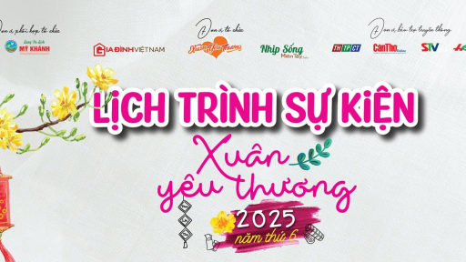 Lịch trình chi tiết chương trình Xuân Yêu Thương năm 2025