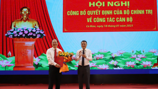 Ông Nguyễn Hồ Hải làm Bí thư Tỉnh ủy Cà Mau