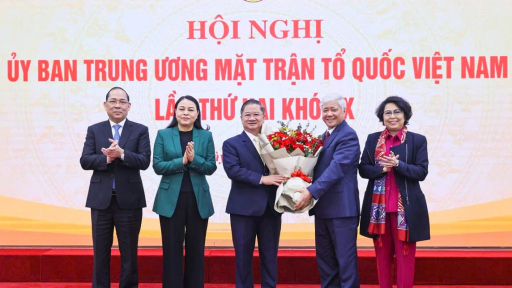 Ông Trần Việt Trường làm Phó Chủ tịch Uỷ ban T.Ư MTTQ Việt Nam