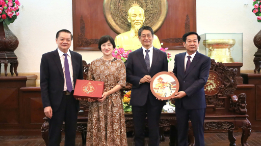 Bí thư Thành ủy Cần Thơ tiếp Đại sứ Nhật Bản tại Việt Nam Ito Naoki