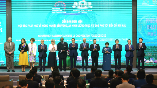 Diễn đàn nghị viện hợp tác Pháp ngữ về nông nghiệp bền vững, an ninh lương thực, ứng phó với biến đổi khí hậu
