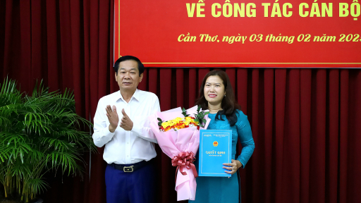 Bà Nguyễn Thị Ngọc Điệp làm Phó Chủ tịch UBND TP Cần Thơ