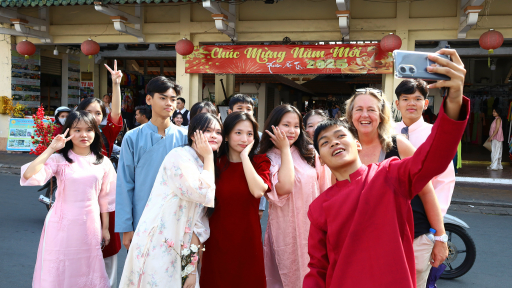 Giới trẻ Cần Thơ góp phần quảng bá quê hương qua hình ảnh Tết