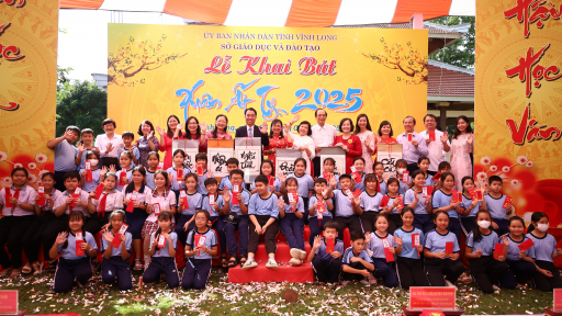 Vĩnh Long tổ chức lễ khai bút Xuân Ất Tỵ năm 2025
