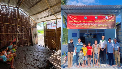 Dựng nhà bằng trái tim: Nhóm Minh Phước lan tỏa yêu thương đến từng gia đình nghèo