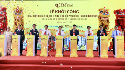 T&T Group khởi công xây dựng hai công trình nhà ở xã hội tại Vĩnh Long