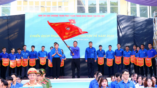 Thành Đoàn Cần Thơ ra quân Chiến dịch Thanh niên tình nguyện hè năm 2025