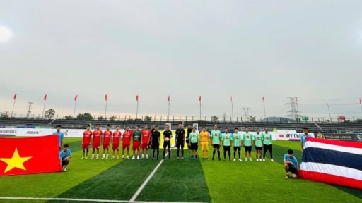 Tường thuật Siêu cúp Báo chí: Liên đoàn Báo chí Thái Lan vs Trung tâm PT-TH Quân đội