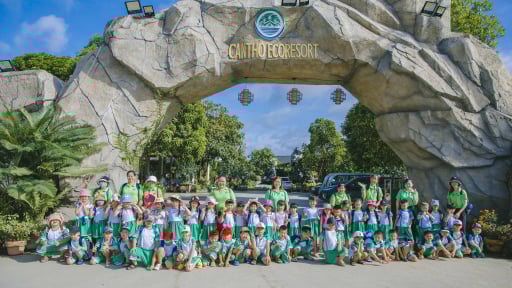 Hè rực rỡ của Trường Mầm Non Bé Ngoan tại Cantho Eco Resort