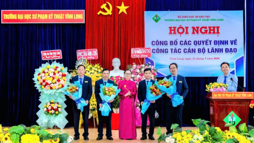 Bổ nhiệm PGS.TS Nguyễn Thanh Tùng giữ chức Hiệu trưởng Trường Đại học Sư phạm Kỹ thuật Vĩnh Long