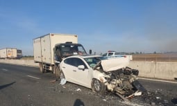 Cao tốc Lộ Tẻ - Rạch Sỏi: Hàng chục ô tô bị tai nạn do khói đốt đồng