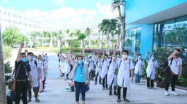 Sinh viên ĐH Y dược Cần Thơ lên đường hỗ trợ tỉnh Đồng Tháp phòng chống dịch