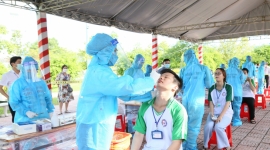 Đồng Tháp xét nghiệm sàng lọc SARS-CoV-2 cho toàn người dân TP Cao Lãnh