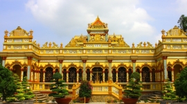 Chùa Vĩnh Tràng – Ngôi chùa cổ lớn nhất tại Tiền Giang