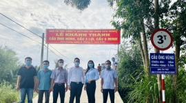 KITA Group tài trợ xây dựng cầu dân sinh tại tỉnh Hậu Giang