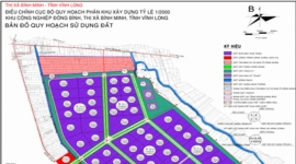 Vĩnh Long: Điều chỉnh cục bộ quy hoạch phân khu xây dựng tỷ lệ 1/2000 Khu công nghiệp Đông Bình