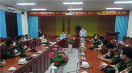 Trà Vinh: Bộ Quốc phòng tăng cường 39 y, bác sĩ hỗ trợ tỉnh phòng, chống dịch Covid-19