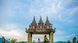 Cổng trời chùa Kon Kas - địa điểm check in nổi tiếng của giới trẻ ở An Giang