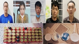 An Giang: Nhóm đối tượng tổ chức mua bán ma túy trong quán karaoke lãnh 44 năm tù