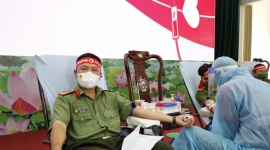 Công an TP. Cần Thơ: Lan tỏa phong trào hiến máu