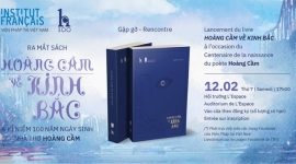 Quyển sách ra mắt kỷ niệm 100 năm ngày sinh nhà thơ Hoàng Cầm