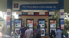 Nhiều cửa hàng xăng dầu tại Kiên Giang vẫn đủ nguồn cung phục vụ người tiêu dùng