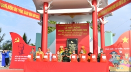 Đoàn thanh niên bộ Chỉ huy quân sự Kiên Giang phát động Tháng Thanh niên năm 2022