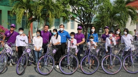 Hành trình tiếp sức đến trường tặng 300 xe đạp cho học sinh Đồng Tháp