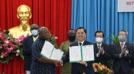 An Giang ký thỏa thuận xuất khẩu 3 triệu tấn gạo với Cộng hòa Sierra Leone