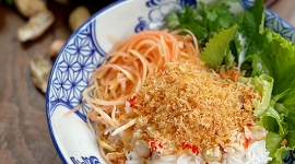 Đặc sản bún kèn Kiên Giang, bún nhâm Hà Tiên được đưa vào menu khách sạn 5 sao TP.HCM