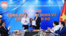 Nhà báo Trần Bảo Trung được bổ nhiệm Phó Tổng biên tập Báo Đại Đoàn kết