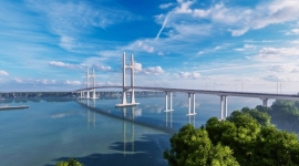 Khởi công cầu Rạch Miễu 2 trị giá hơn 5.100 tỷ đồng qua sông Tiền nối 2 tỉnh Tiền Giang và Bến Tre