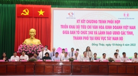 Triển khai Bộ Tiêu chí văn hoá kinh doanh Việt Nam đến doanh nghiệp ĐBSCL