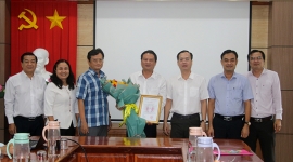 Đồng Tháp: Ông Lê Văn Ngọt được bổ nhiệm làm Phó Giám đốc Sở Xây dựng